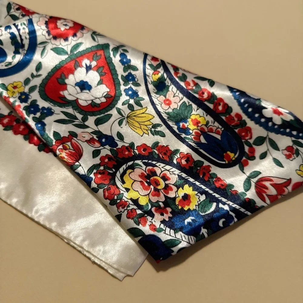 Anthropologie vibrant floral
